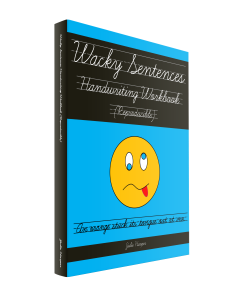 Wacky Sentences Handwriting Workbook